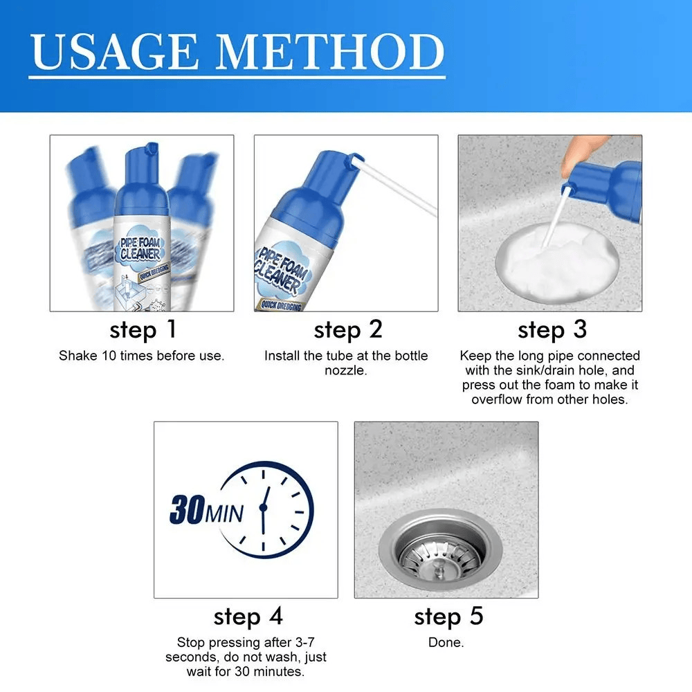 Pipe Foam Cleaner