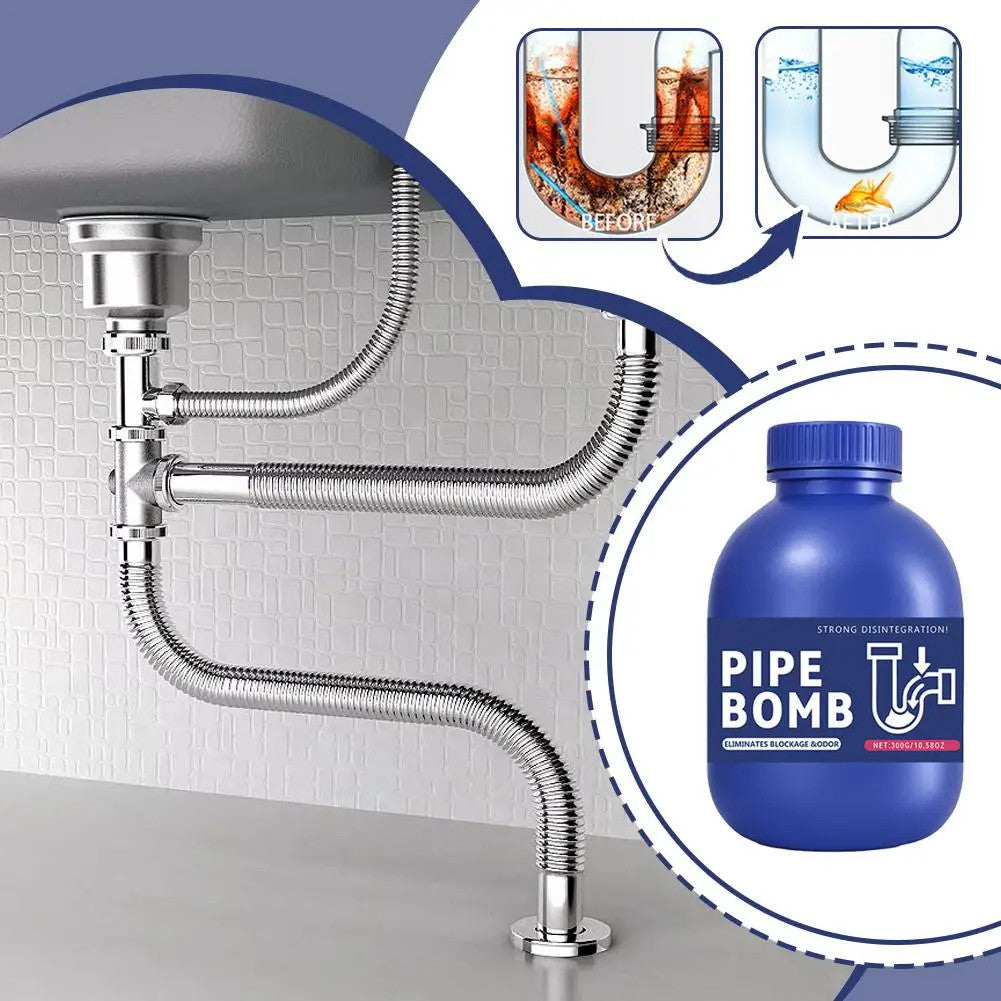 Strong Drain Cleaner Powder Sink Pipe Unclogger