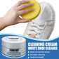 Shoe Cleaning Cream with Sponge