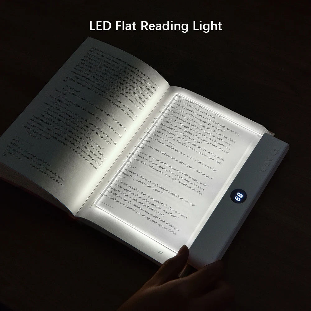 2-in-1 LED Book & Night Light – USB Rechargeable, Dimmable