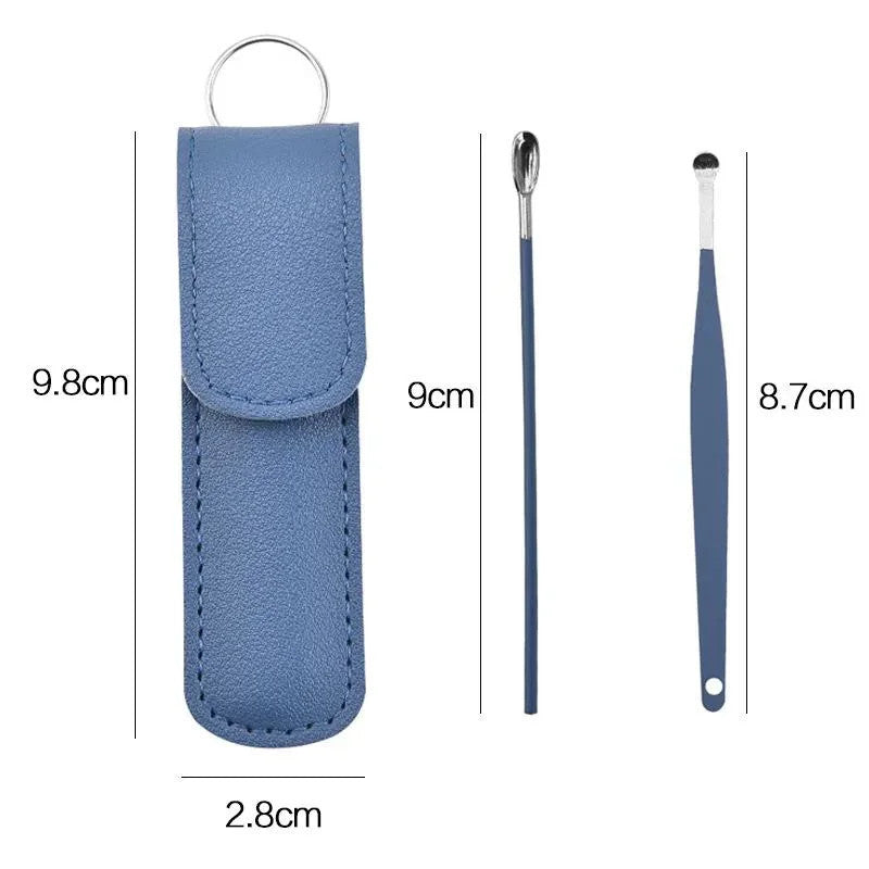 6Pcs Reusable Stainless Steel Ear Wax Removal Tool