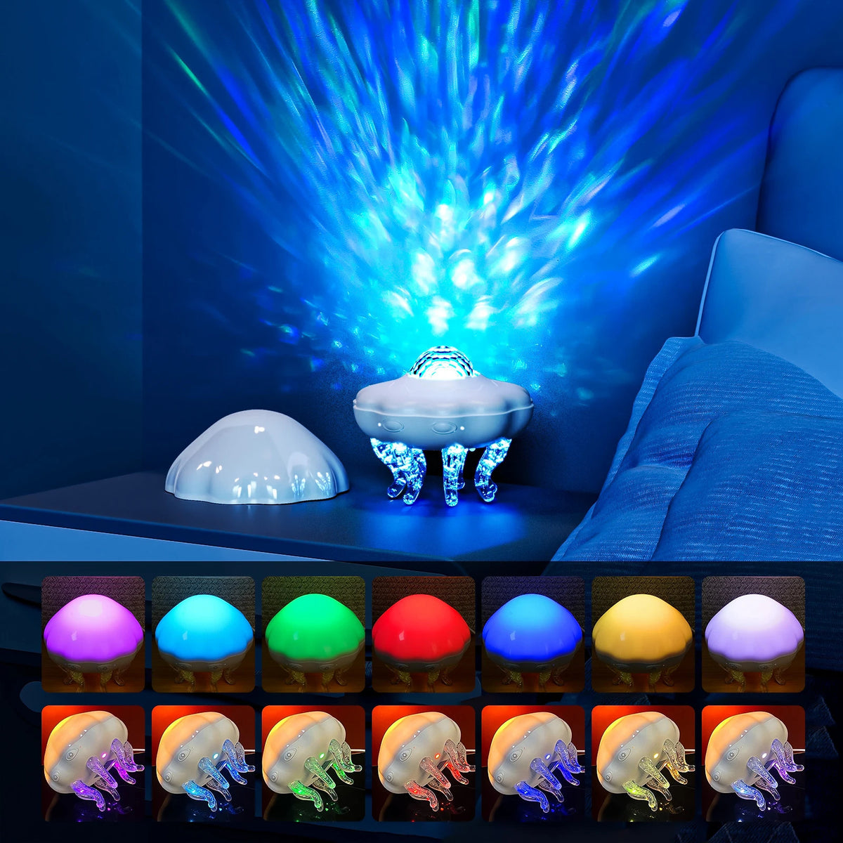 Jellyfish Lamp LED Galaxy Projector