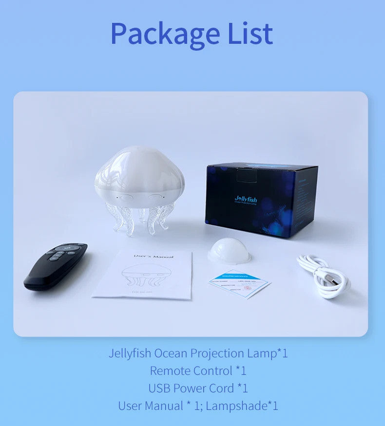 Jellyfish Lamp LED Galaxy Projector