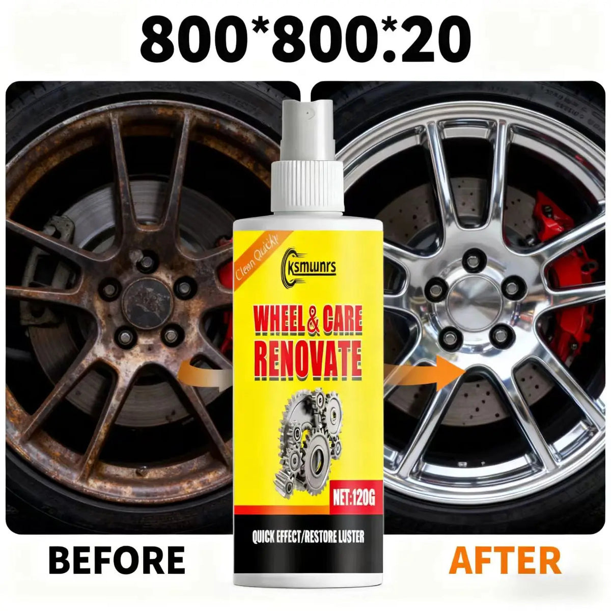 Wheel Care Renovate Spray