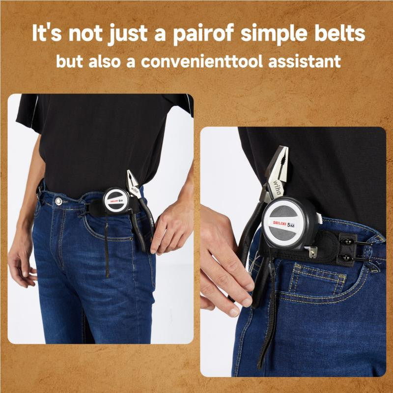 Tactical Metal Hook Elastic Belt Unisex