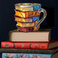 3D Colored Glass Book Coffee Mug