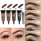 Natural 6 Colors Liquid Dyeing Eyebrow Cream Set