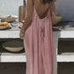 2026 Loose-Fit Spaghetti Strap Dress Women's Casual