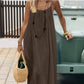 2026 Loose-Fit Spaghetti Strap Dress Women's Casual