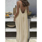 2026 Loose-Fit Spaghetti Strap Dress Women's Casual