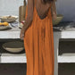 2026 Loose-Fit Spaghetti Strap Dress Women's Casual