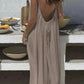 2026 Loose-Fit Spaghetti Strap Dress Women's Casual