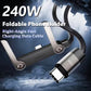 Foldable Charging Cable With Integrated Stand