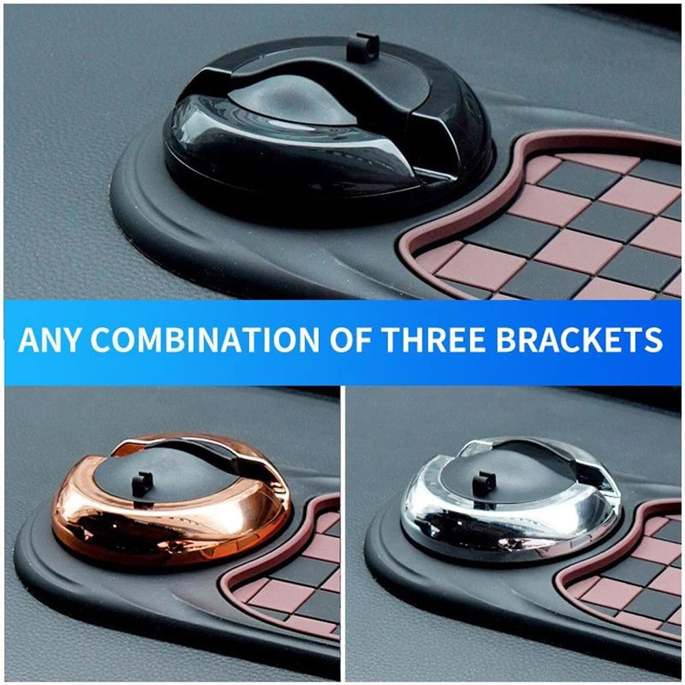 Multifunction Auto Non-slip Car Mats Auto Phone Holder