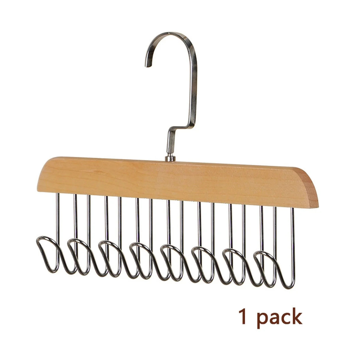 3pcs wooden new multifunctional hook hanger