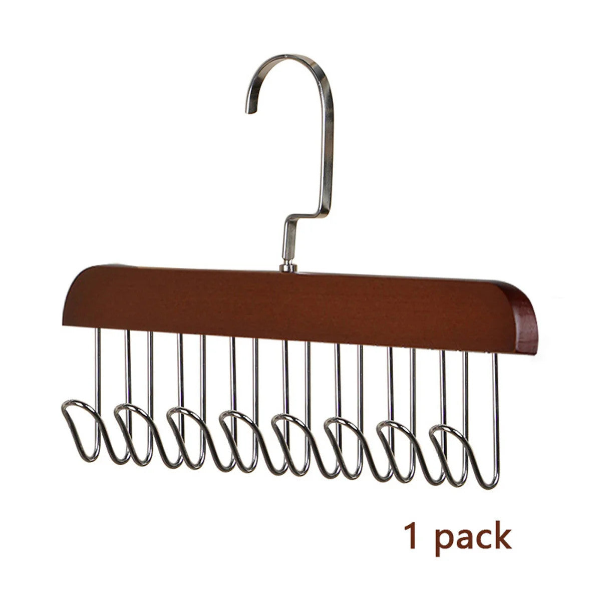 3pcs wooden new multifunctional hook hanger