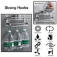 20Pcs Transparent Strong Self-adhesive Wall Hook