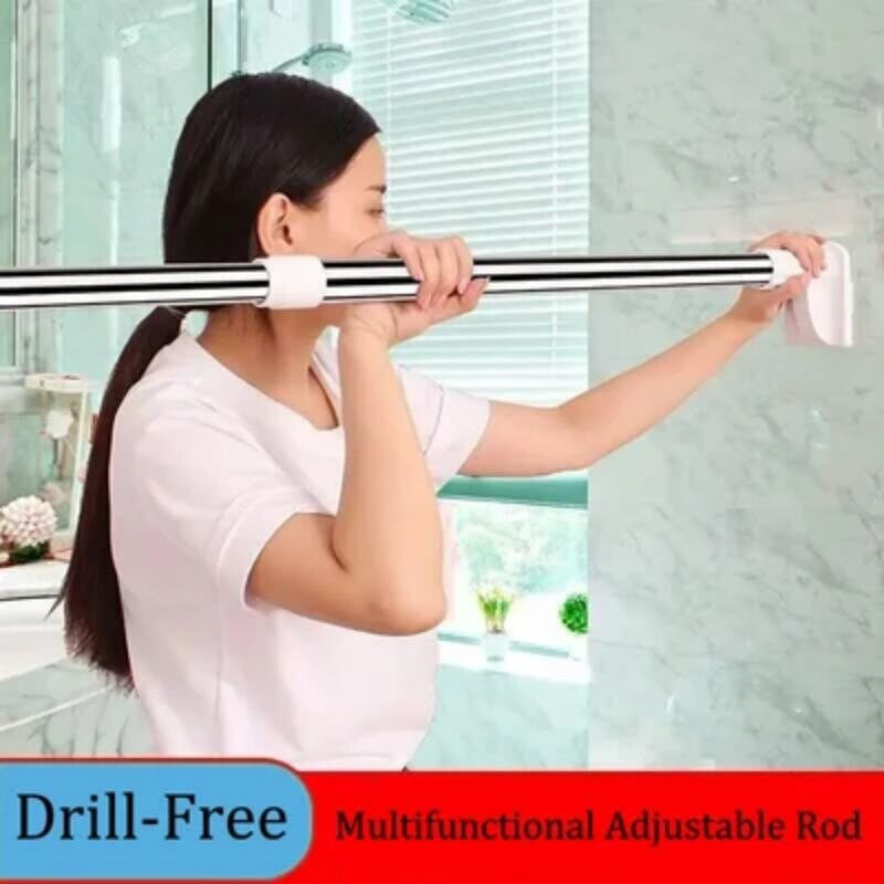 Drill-Free Adjustable Rod Hanger