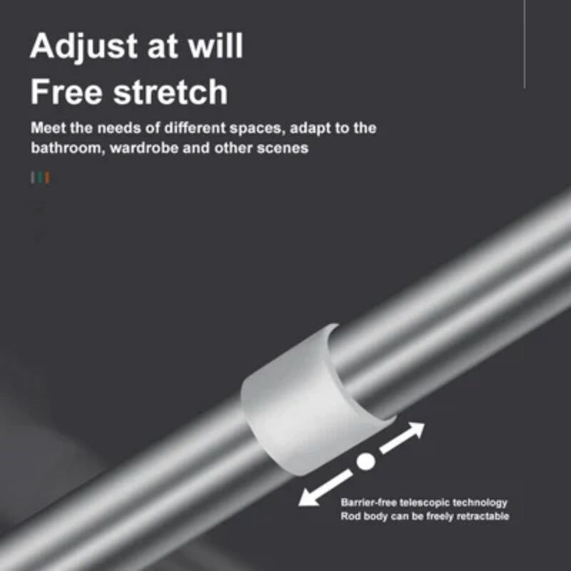 Drill-Free Adjustable Rod Hanger