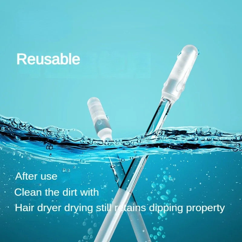 Disposable Sticky Ear Swabs Pick Reusable Ear Cleaner