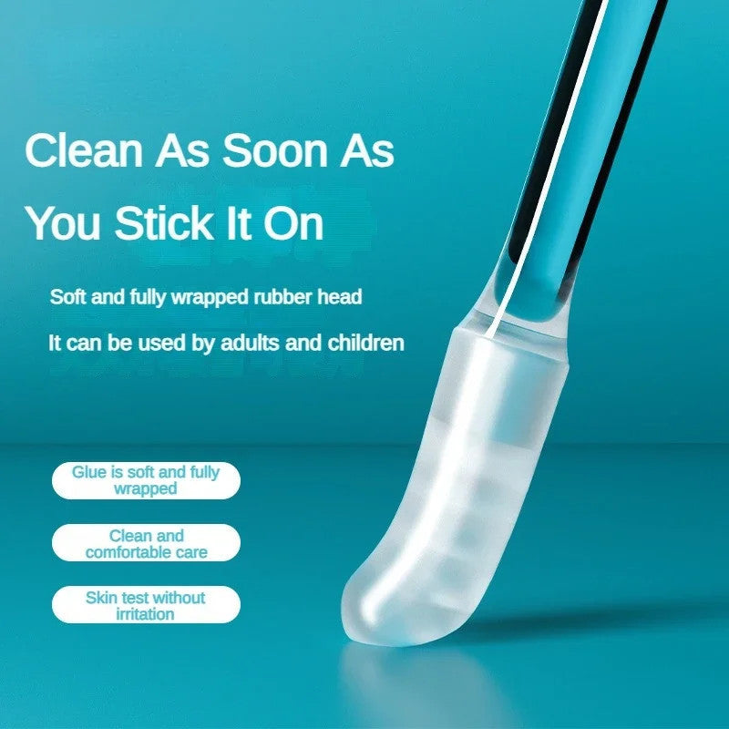 Disposable Sticky Ear Swabs Pick Reusable Ear Cleaner