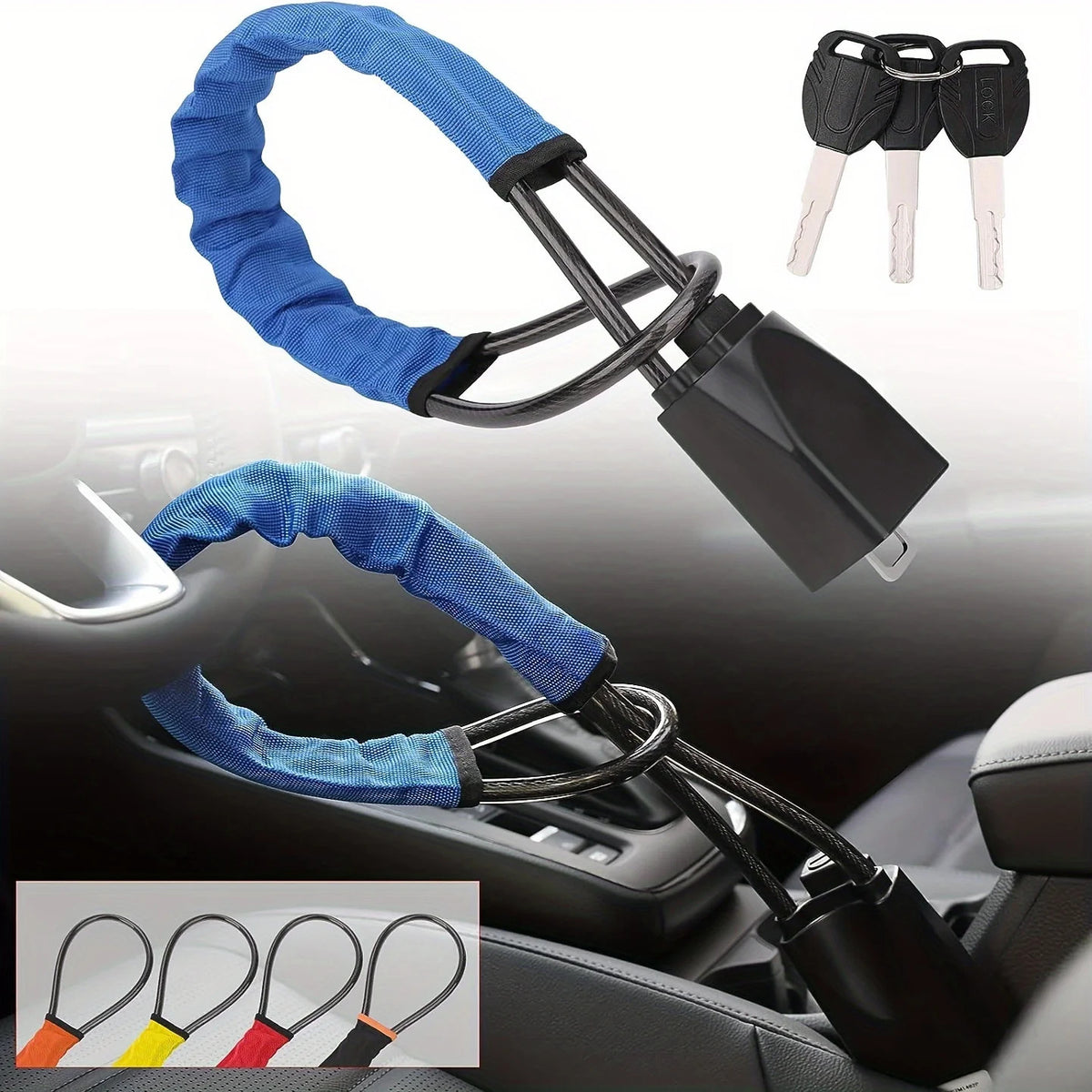 Car Anti-Theft Lock - Visible Protection in Seconds