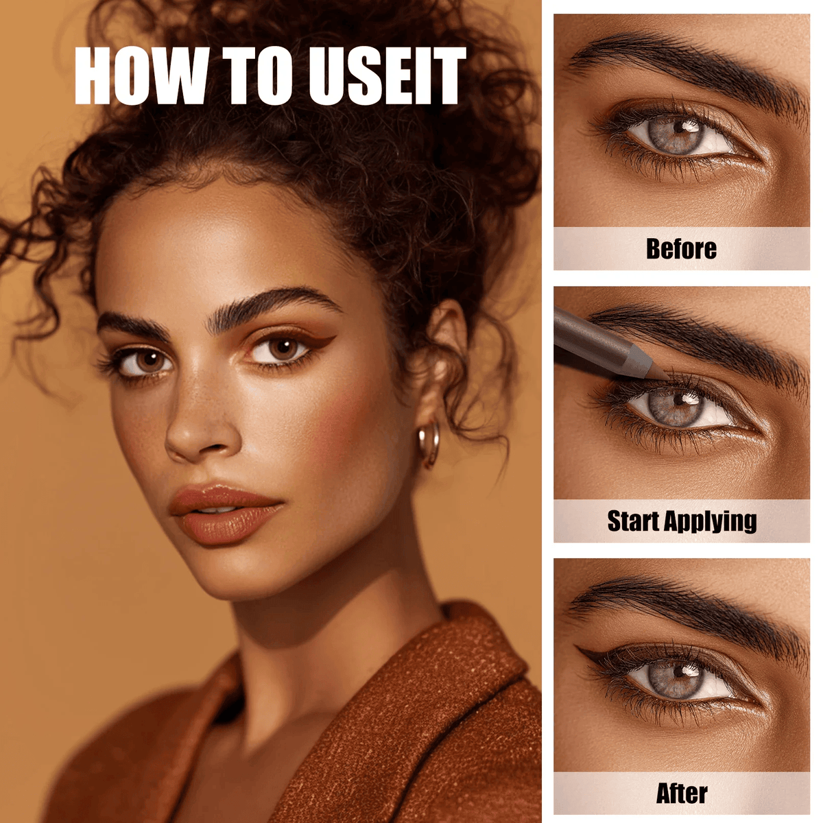 Waterproof Eyeliner Pencil Long Lasting