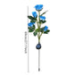5 Heads Solar Lights Rose Flower