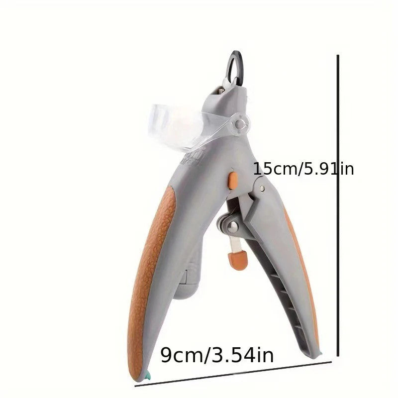 Pet cat and dog nail clippers with LED light