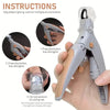 Pet cat and dog nail clippers with LED light