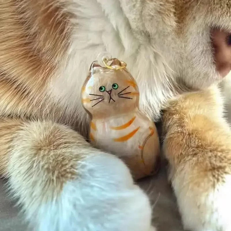 Eternal Bond | Pet Fur Memorial Capsule Keychain