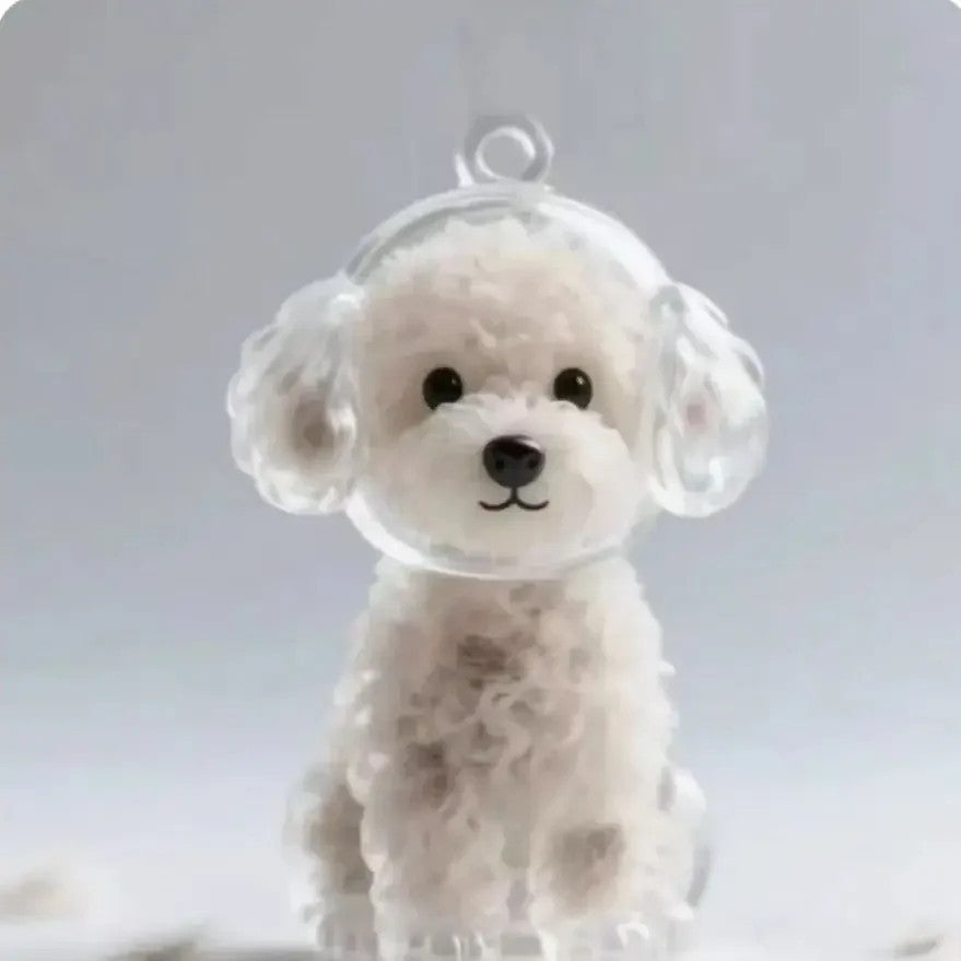 Eternal Bond | Pet Fur Memorial Capsule Keychain