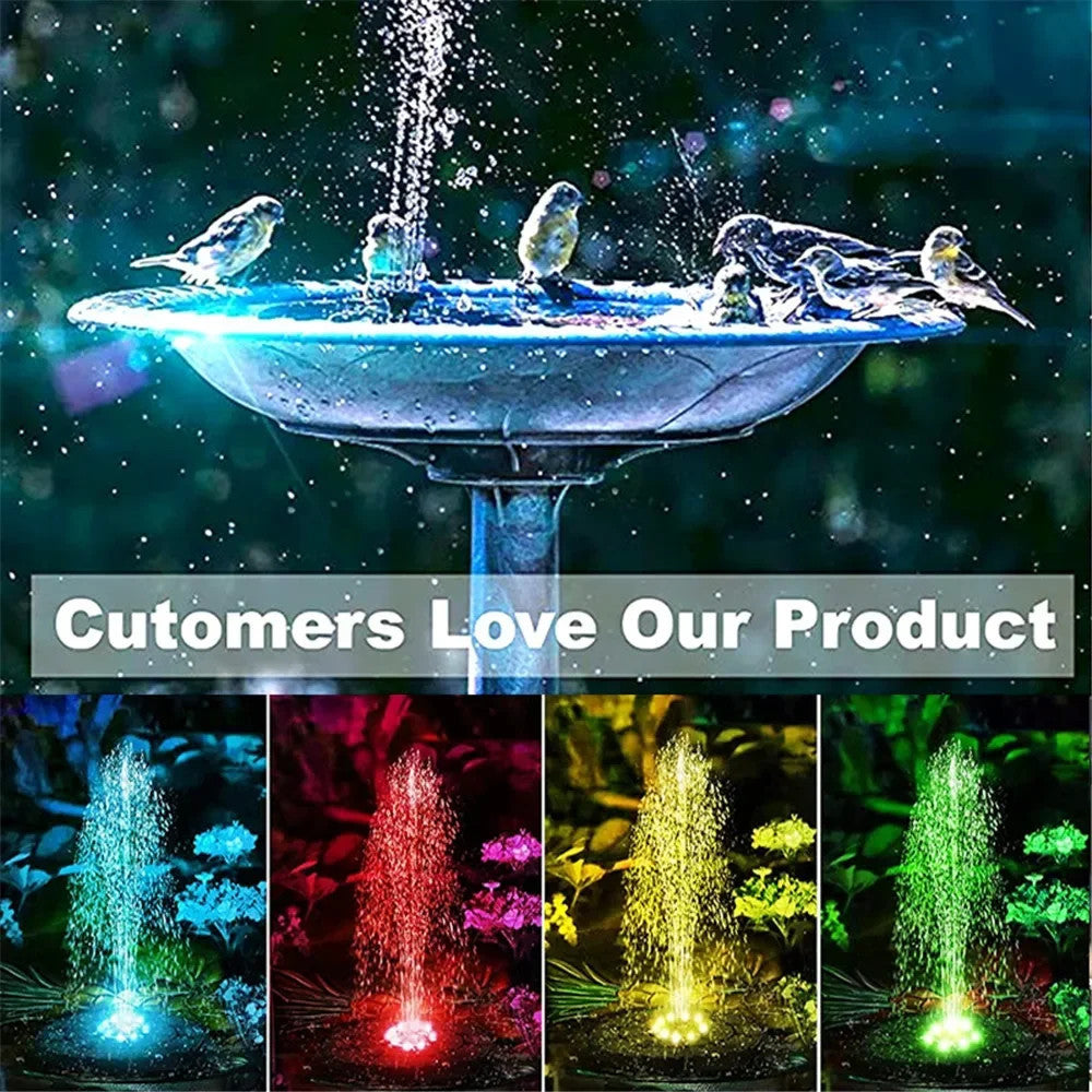 12LED Solar Fountain Water Pump