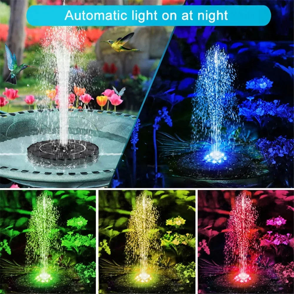12LED Solar Fountain Water Pump