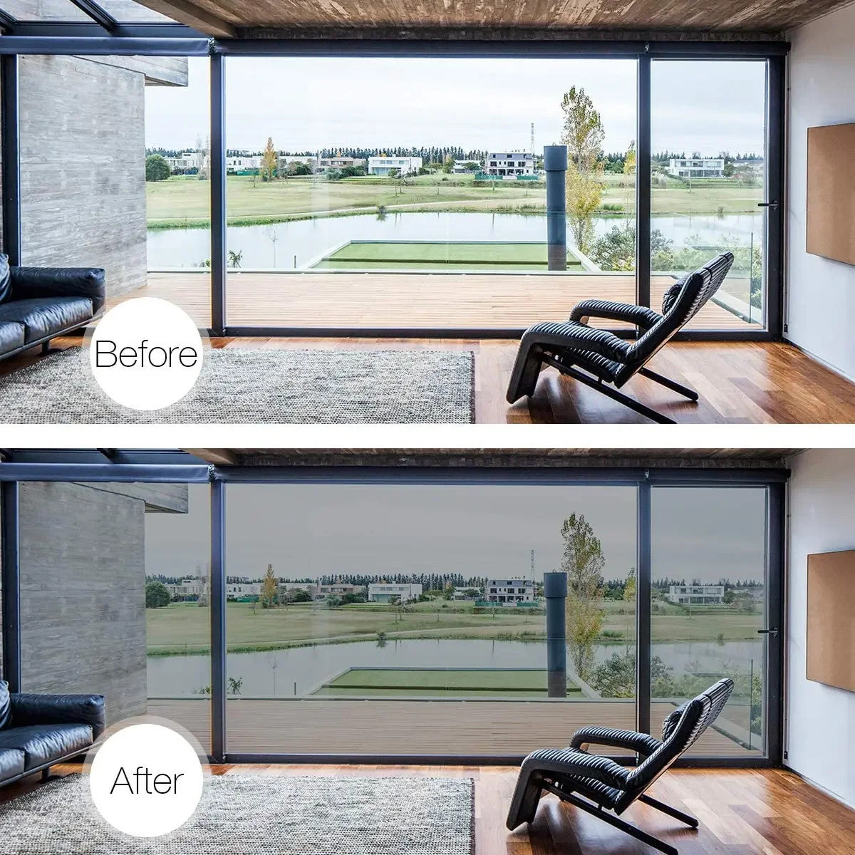 One Way Mirror Window Film Privacy Sun
