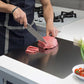 L-shaped Chopping Board Stainless Steel Large Size
