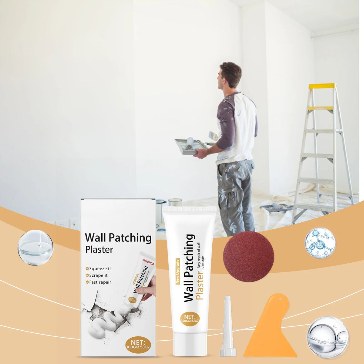 Quick-Drying Wall Mending Agent Waterproof Sealant Crack Repair