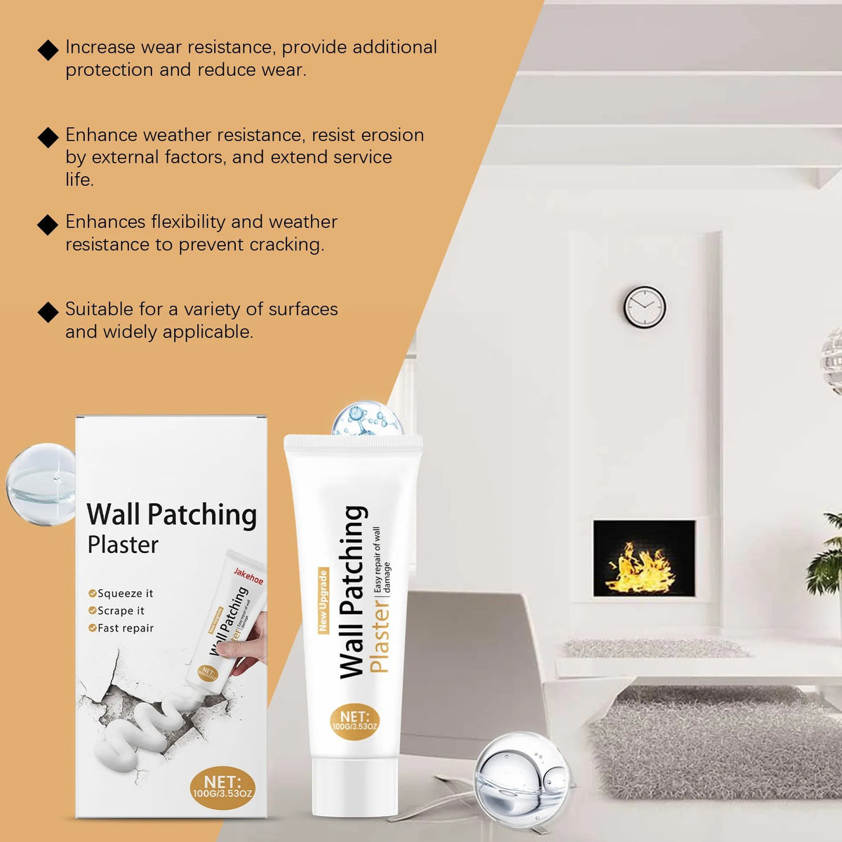 Quick-Drying Wall Mending Agent Waterproof Sealant Crack Repair