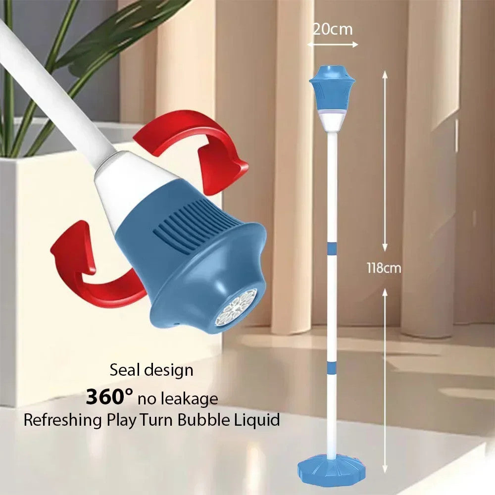 Bubble Maker Stand Machine with Lights and Music