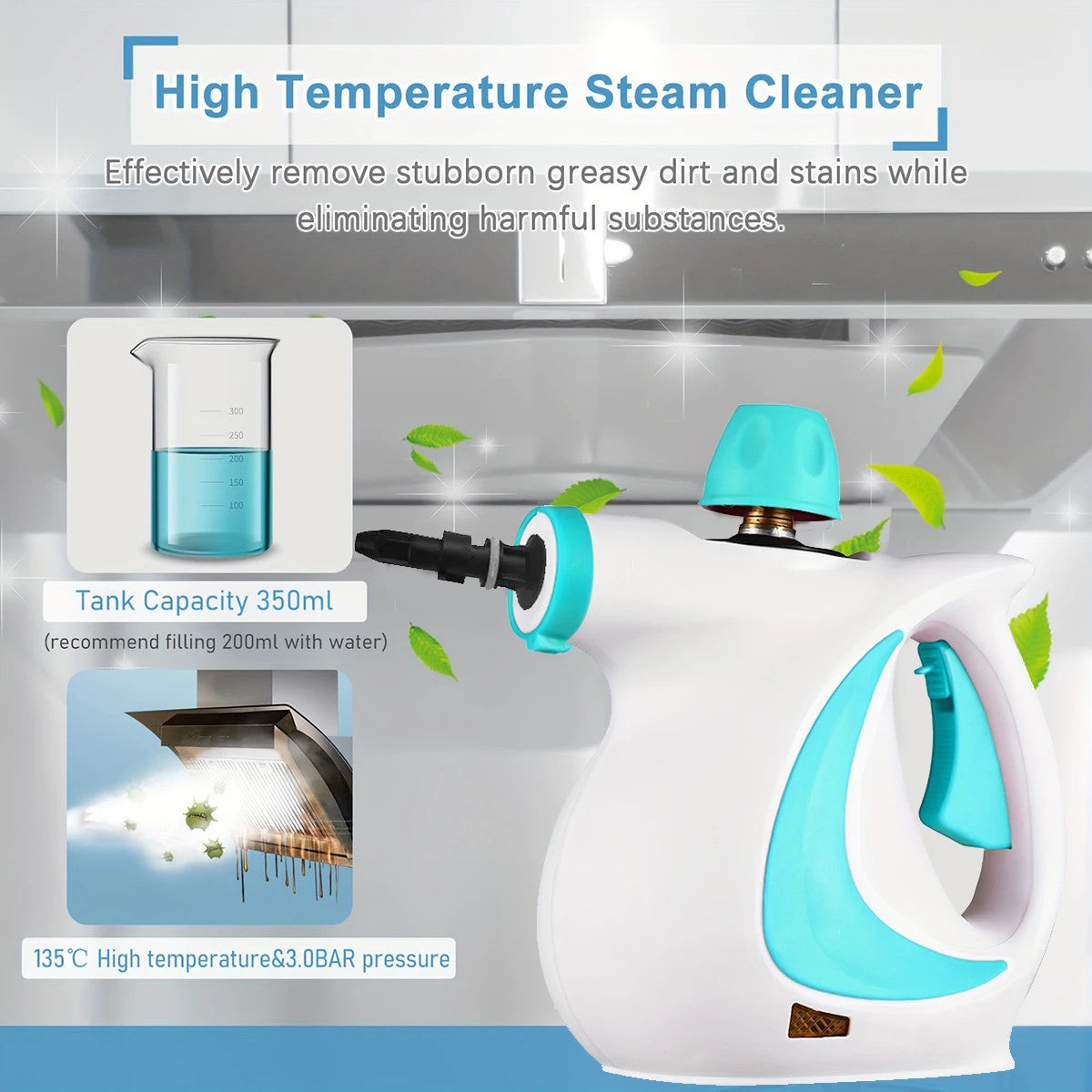 Portable Handheld Steam Cleaner Multifunctional