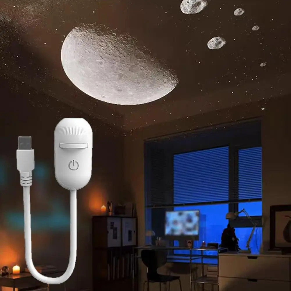 Romantic 2-in-1 Rotatable Galaxy Star Projector