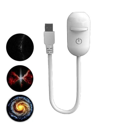 Romantic 2-in-1 Rotatable Galaxy Star Projector