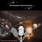 Romantic 2-in-1 Rotatable Galaxy Star Projector