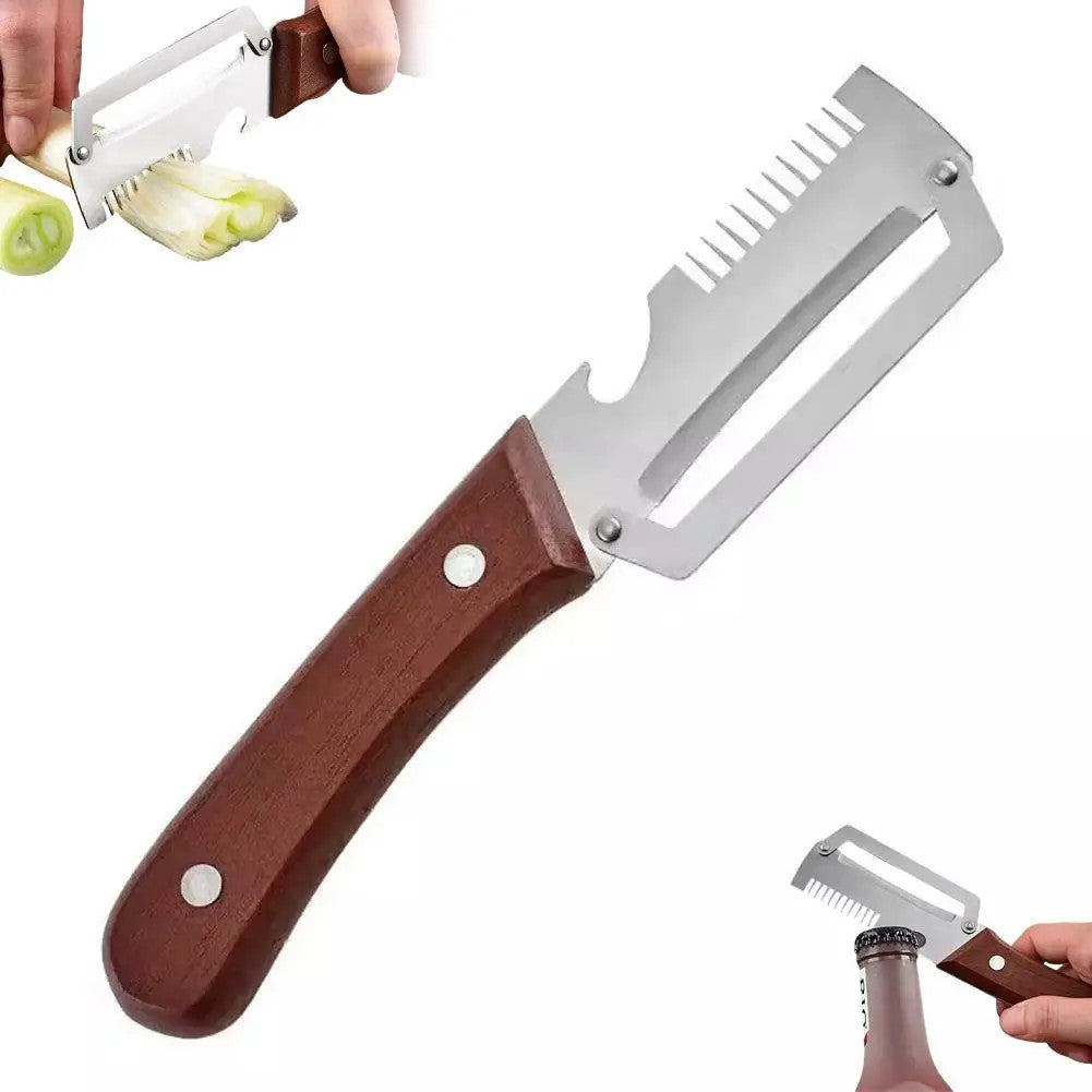 Serrated Peeling Knife Premium Vegetable Peeler