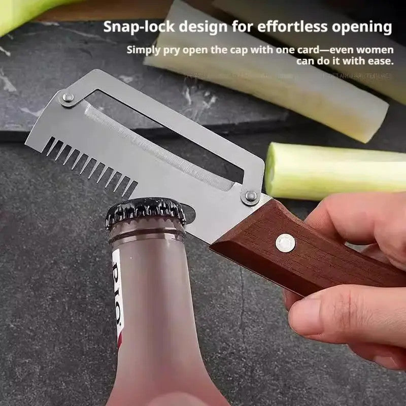 Serrated Peeling Knife Premium Vegetable Peeler
