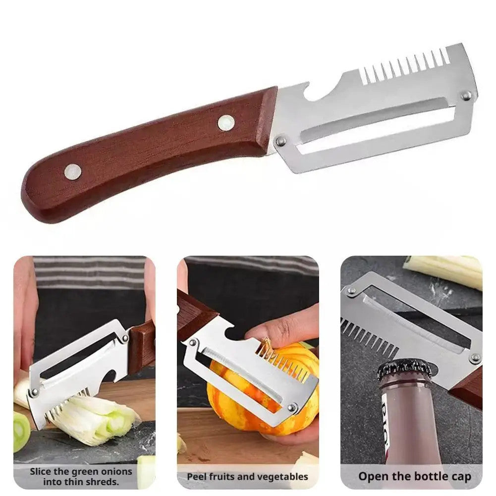 Serrated Peeling Knife Premium Vegetable Peeler
