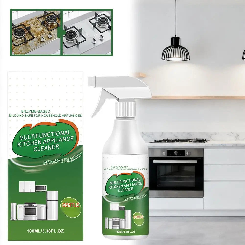 Ion Kitchen Cleaner Stain Remover Spray, Kitchen Multi-Purpose Foam Cleaner Spra