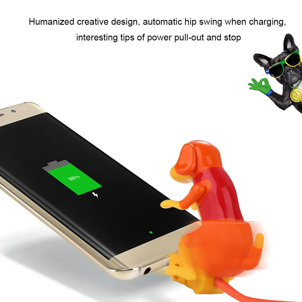 Funny Dog Fast Charger Cable