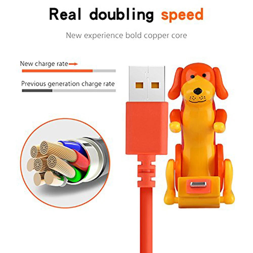 Funny Dog Fast Charger Cable