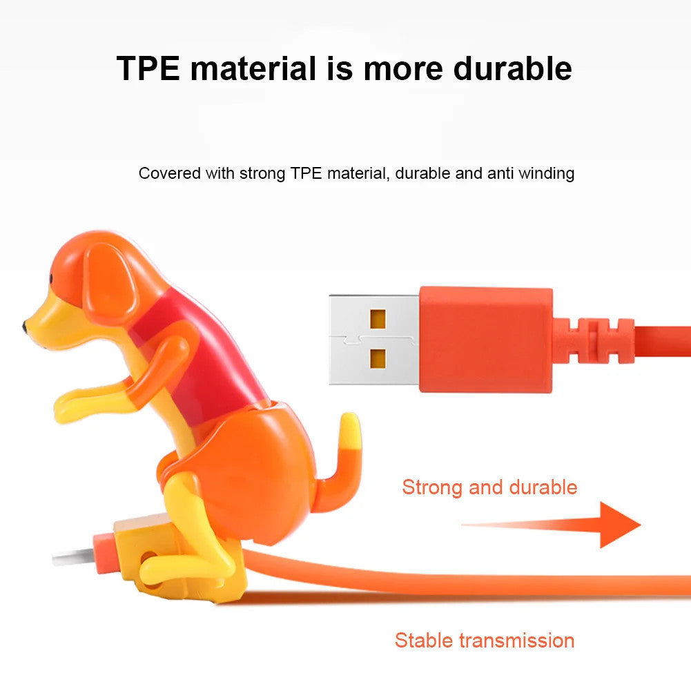 Funny Dog Fast Charger Cable